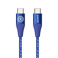 Cáp Sạc ANKER Powerline+ II USB-C To USB-C Phiên Bản Marvel - A9547 / A9549 - Hàng Chính Hãng