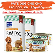 Pate Dog Dành Cho Chó, Pate Pro-Dog Lon 400g thumbnail