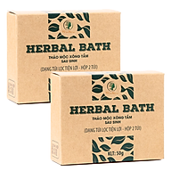 Combo 2 Hộp Thảo Mộc Xông Tắm Sau Sinh Wonmom ( 2 Túi/Hộp )
