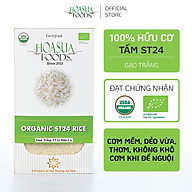 Tấm trắng Organic ST24 Hữu Cơ HOASUAFOODS mềm dẻo thơm dinh dưỡng 1KG thumbnail