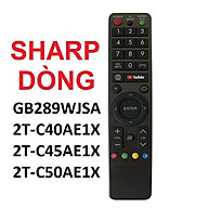 Remote điều khiển tivi SHARP Smart - Hàng nhập khẩu