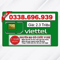 Sim Viettel số đẹp - Hàng chính hãng - 0338.696.939