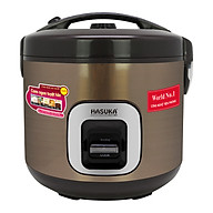 Nồi cơm điện HASUKA HSK-863 dung tích 3.2L, công suất 1200W- Thiết kế dễ sử dụng, lòng niêu chống dính Ceramic - Hàng chính hãng