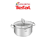 Nồi Inox cao cấp Tefal Duetto Plus (18cm x 2.0L/20cm x 2.9L/22cm x 6.1L/24cm x 5.0L/28cm x 10.0L) - Hàng chính hãng