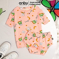 Bộ áo cộc tay quần chip cho bé gái bé trai ANBY họa tiết dễ thương thích thumbnail