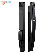 Khoá cửa nhôm vân tay Demax SL902 BL App, Remote, Face ID - Hàng chính hãng