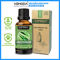 Tinh dầu Sả chanh cao cấp 50ML Lemongrass. Tinh dầu xông phòng Vemoda giúp thanh lọc không khí, khử mùi, kháng khuẩn, đuổi muỗi, giải cảm, làm đẹp. thumbnail