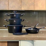 Bộ nồi 10 món Berlinger Haus x FashionTV FTV-0046 – Fashion Collection hàng chính hãng