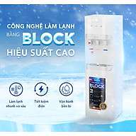 Cây nước nóng lạnh hút bình Hòa Phát HHC383 - Làm lạnh bằng Block - Hàng Chính Hãng