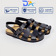 Giày sandals đế trấu dáng rọ quai hậu DA PU xuất khẩu Briken Unisex hàng thumbnail