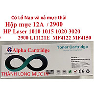 Hộp mực Dành Cho máy in Canon LBP 2900, 3000 - 12A / HP LaserJet - 1010/ 1012/ 1015/ 1020/ 1018/ 1022/ 1022n/ 1022nw- Hàng chính hãng Alpha Cartridge