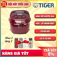 Nồi cơm điện tử Tiger JBX-A10W (1.0 lít) - TẶNG Bình giữ nhiệt Tiger MCX-A352 350ml - HÀNG CHÍNH HÃNG