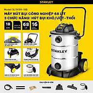 Máy hút bụi Công nghiệp 3 chức năng Stanley SL19199-18B – 68L – 18Kpa - HÀNG CHÍNH HÃNG