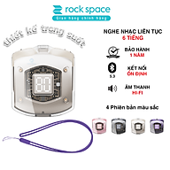 Tai nghe Bluetooth nhét tai không dây TWS Rockspace Air Bubble nghe nhạc lên đến 20h hàng chính hãng bảo hành 12 tháng