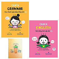 Combo Quick Grammar Học Nhanh Ngữ Pháp Tiếng Anh và Quick English Nói thumbnail