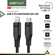 Cáp Acefast Type C to Ligh.tning (1.2m) - C3-01 Hàng chính hãng Acefast