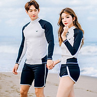 Đồ Bơi Nam Và Nữ Tay Dài Che Nắng ATI73 MayBlue Couple Swimsuit Long thumbnail