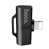 Đầu chuyển 2A Hoco LS20 kết nối iPhone sang 2 iPhone thiết kế linh hoạt gọn gàng ( 2 màu ) - Hàng chính hãng
