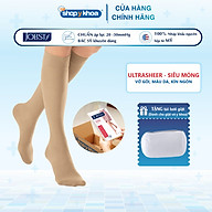Vớ y khoa gối JOBST UltraSheer - Siêu Mỏng hỗ trợ điều trị giãn tĩnh mạch chân