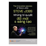 Sách - Steve Jobs Những bí quyết đổi mới và sáng tạo thumbnail