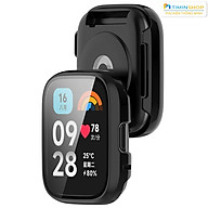 Ốp bảo vệ cho Redmi Watch 3 Active/ Lite - Chất PC + kính cường lực (OCLMI3A)