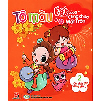 Tô Màu Tết Của Công Chúa Mắt Tròn – Lời Chúc Tết Đáng Yêu