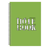 Sổ lò xo A5 bìa cứng màu Pantone SDstationery 100 trang giấy art (trang trắng)