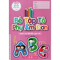 Bé Tập Tô Phụ Âm Đơn