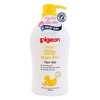 Sữa Tắm Gội Pigeon 2 Trong 1 Tinh Chất Hoa Hướng Dương (700ml)