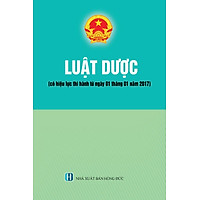 Luật Dược (Có Hiệu Lực Từ Ngày 01-01/17)