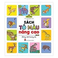 Họa Sĩ Nhí: Sách Tô Màu Nâng Cao – Động Vật Hoang Dã (Tái Bản 2017)