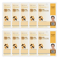 Combo 10 Mặt Nạ Dermal Tinh Chất Collagen Với Chiết Xuất Sữa Ong Chúa