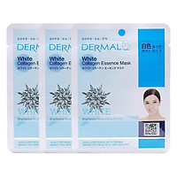 Combo 3 Mặt Nạ Dermal Tinh Chất Collagen Với Chiết Xuất Làm Trắng Tự Nhiên