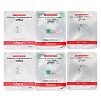 Combo 9 Mặt Nạ 3D Mayan Collagen Các Loại