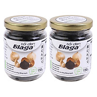 Bộ 2 Tỏi Đen Blaga Lọ (150g / Lọ)