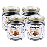 Bộ 4 Tỏi Đen Blaga Lọ (300g / Lọ)