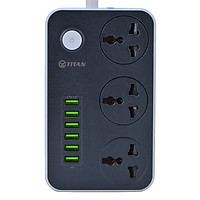 Ổ Cắm Điện Thông Minh Titan T-CA11 (Đen) – Hàng Chính Hãng