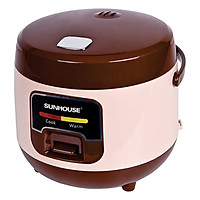 Nồi Cơm Điện Nắp Gài Sunhouse SHD8208C – Nâu (1L) - Hàng chính hãng