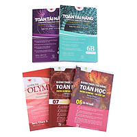 Combo 5 Quyển Sách Toán Song Ngữ Singapore (13 – 15 Tuổi)