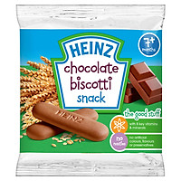 Bánh Qui Dành Cho Trẻ Biscotti Heinz Vị Sô-Cô-La (60g x 12 Gói)