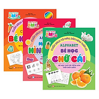 Combo Cuốn Sách Tô Màu, Dán Hình Thần Kì (Trọn Bộ 3 Cuốn)