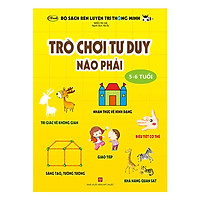 Trò Chơi Tư Duy – Não Phải (Dành Cho Trẻ 5-6 Tuổi)