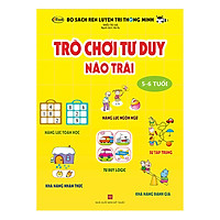 Trò Chơi Tư Duy – Não Trái (Dành Cho Trẻ 5-6 Tuổi)