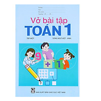 Vở Bài Tập Toán Lớp 1 – Tập 1 (Song Ngữ Việt – Anh)