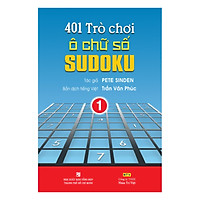 401 Trò Chơi Ô Chữ Số Sudoku – Tập 1