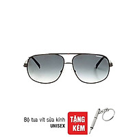 Kính Mát Nam Carrera 7NFS LN4VK (61/13/135) - Khói Nhạt + Tặng Bộ Tua Vít Sửa Kính