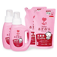 Combo 2 Nước Giặt Arau Baby Bình 800ml + 2 Túi 720ml