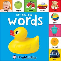Bright Baby Lift-The-Tab: Words