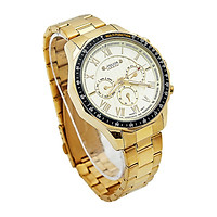 Đồng Hồ Nam Dây Kim Loại Julius JAH-091 - Vàng