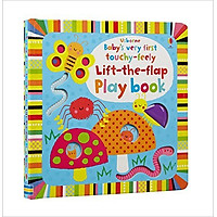 Sách tương tác tiếng Anh - Usborne Baby's very first touchy-feely Lift-the-flap Play book